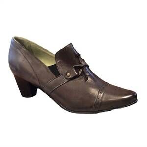 NEW MENTHA women's lean heels in grey